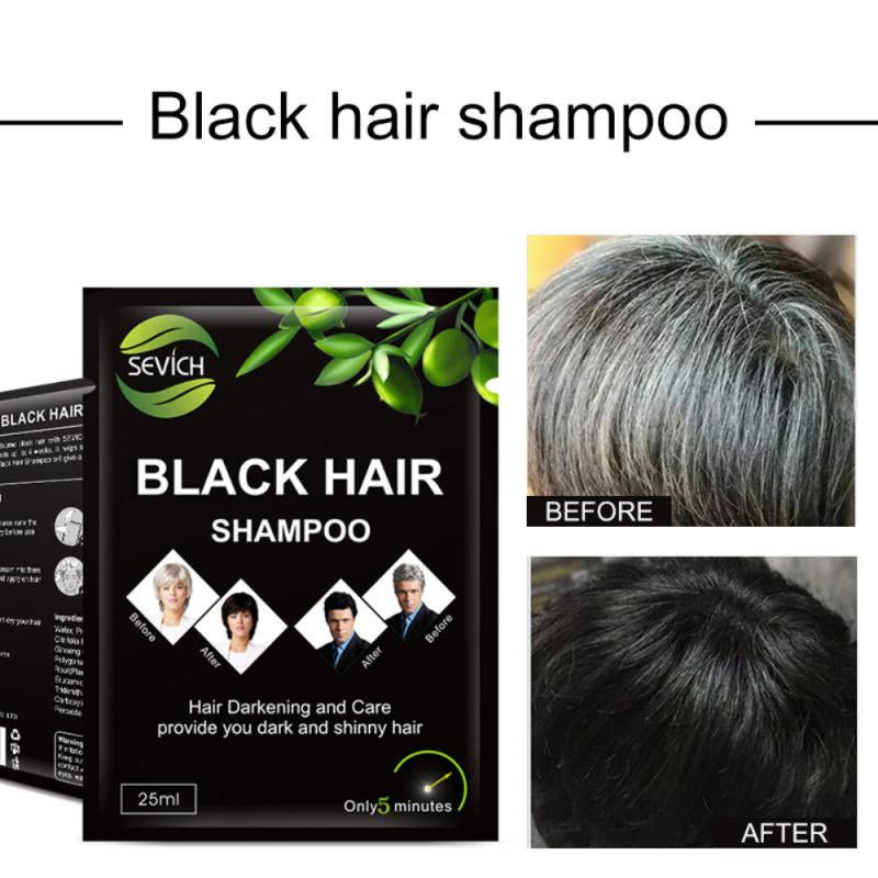 shampoo tinte cubre canas negro