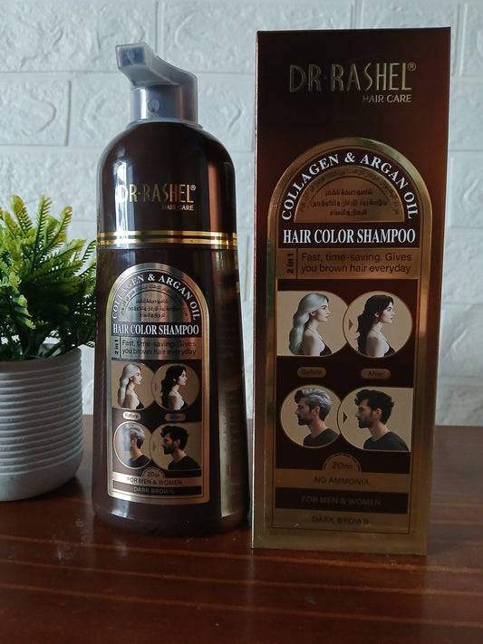 Shampo orgánico castaño oscuro Dr. Rashell - Perú Innovat