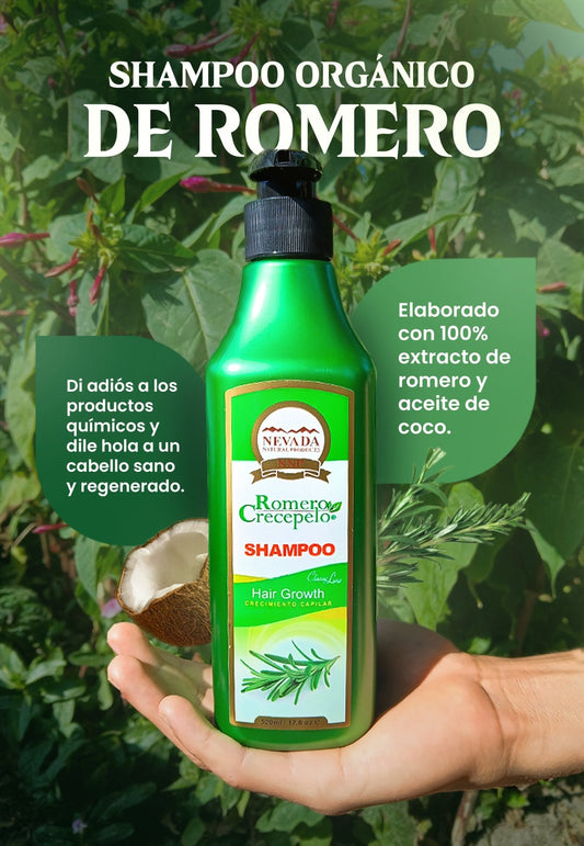 Shampoo romero crece cabello x 520 ml - Perú Innovat